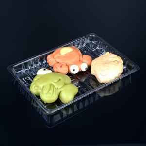 Buy cheap FDA Clear Rectangle 24*16.5*3cm Plastic PET Tray product