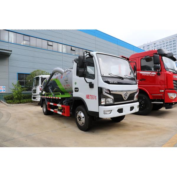 Cheapest Mini 4*2 4000 Liters Vacuum Truck Sewage Suction With Pump