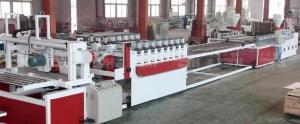 Buy cheap Double Screw Door And Window Wpc Profile Production Line With 380v 50hz Voltage product