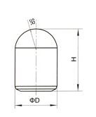 Cemented Tungsten Carbide Spherical Bit Buttons Hard Alloy Engineering Mining Material
