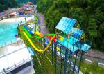 Customized 18m High Speed Water Slide For Theme Park