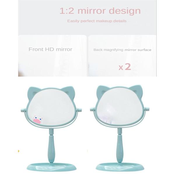 Affordable Makeup Mirror with Built-In Storage for Beauty Essentials