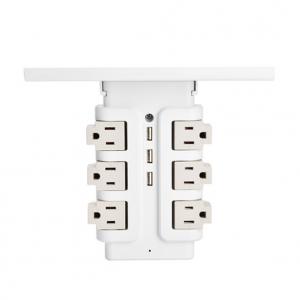 China Wall Power Socket with Surge Protector ETL cETL Passed 6Way 3USB on sale