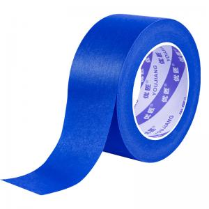Buy cheap Moderate Textured Crepe Paper Tape Adhesive 4 Inch Masking Tape product