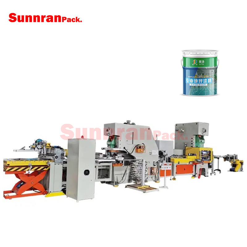 Buy cheap Pail Lid Cover Automatic Pail Lid Press Tin Can Making Machine End Production Line product