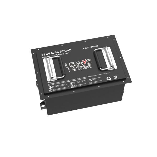 Lithium Golf Cart 36V 38.4V 80Ah LiFePO4 LFP Battery Pack