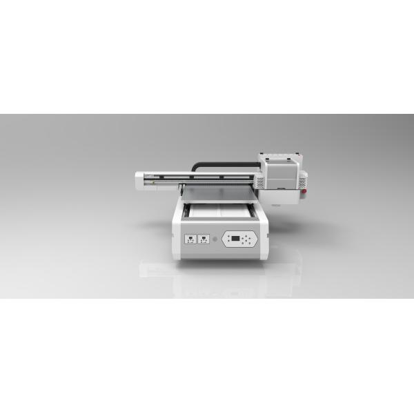 White Ink THK Linear Guide Rail UV Flatbed Printer For Print Area Up To 600x900 MM