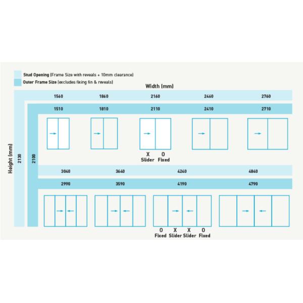 6063 T5 Aluminum Framed Door Sliding Glass 0.38PVB 450Pa Waterproof