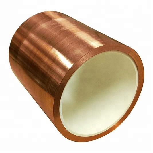 Buy cheap Electrolytic 25um Thickness Red Copper Sheet Metal Roll product