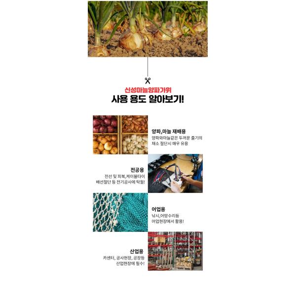 SB304 Florist Scissors Multi-Tasking Garden Snips Straight Blade Pruning Shears