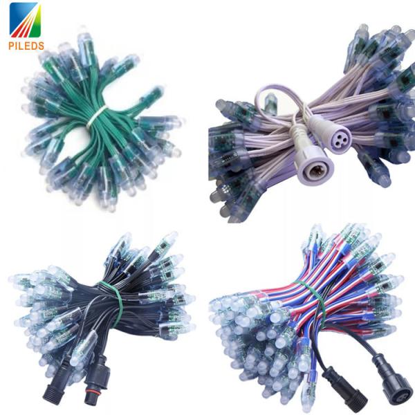 Ip68 Outdoor Ws2811 LED Pixel String 12mm 5V with 3 channels