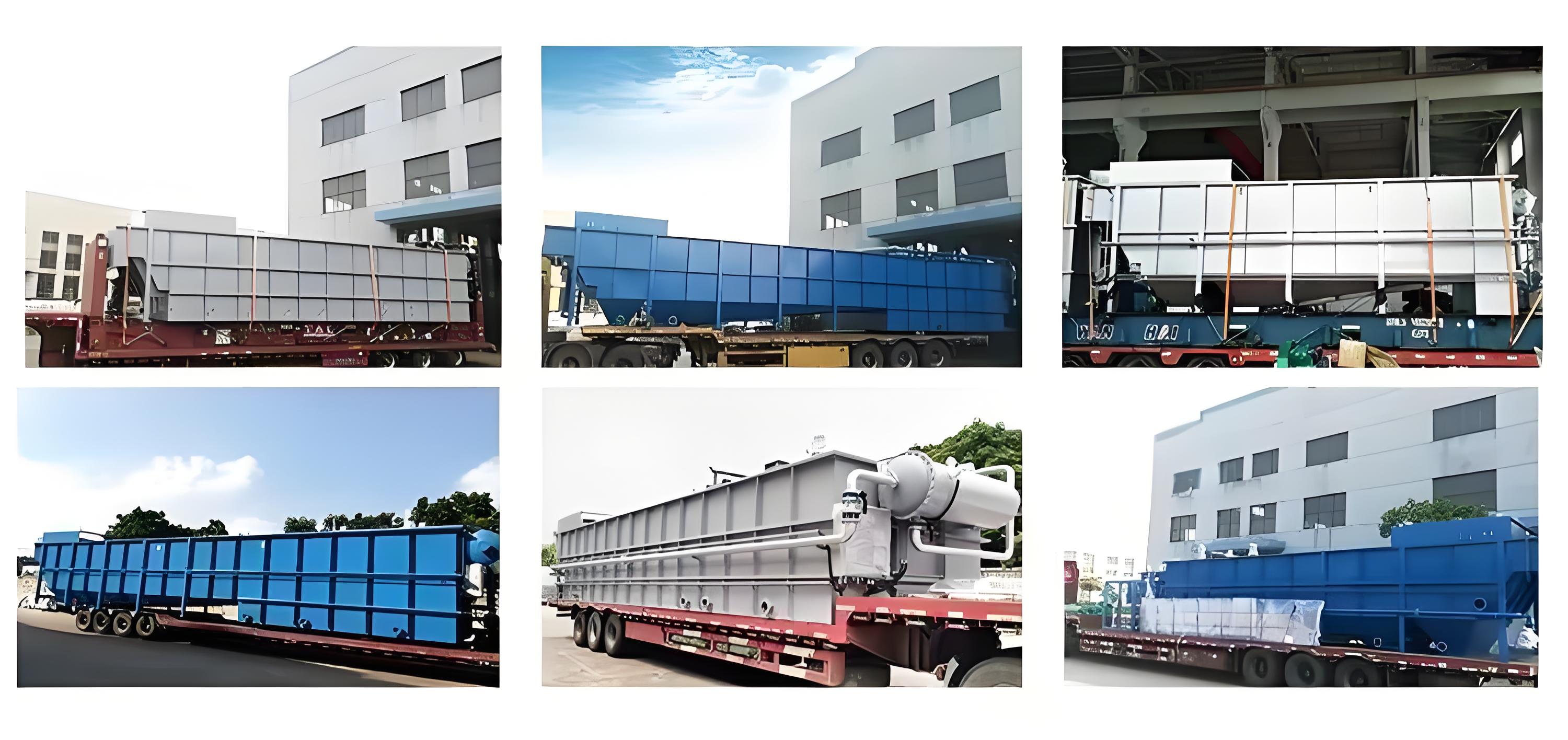 Integrated Dissolved Air Flotation Machine for Food Wastewater Treatment and Solid-Liquid Separation