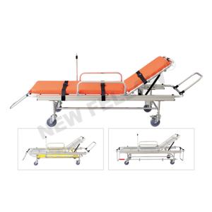 Buy cheap Medical Aluminum Rescue Patients Ambulance Stretcher Folding Stretcher With Wheels product