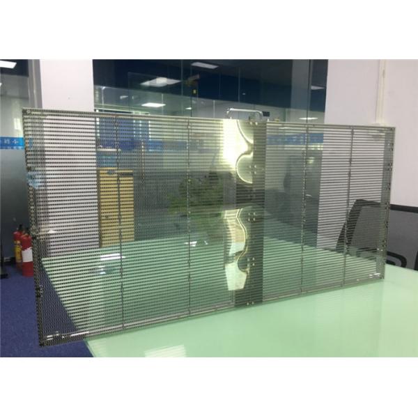 Hanging Style Transparent led video display panels 1000*500mm/ 1000*1000mm