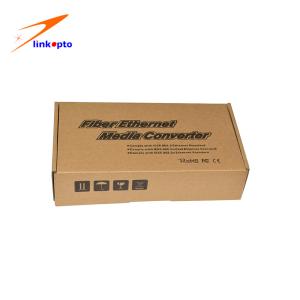 DC48V 1550nm 100Base-FX To 100Base-FX SFP Media Converter