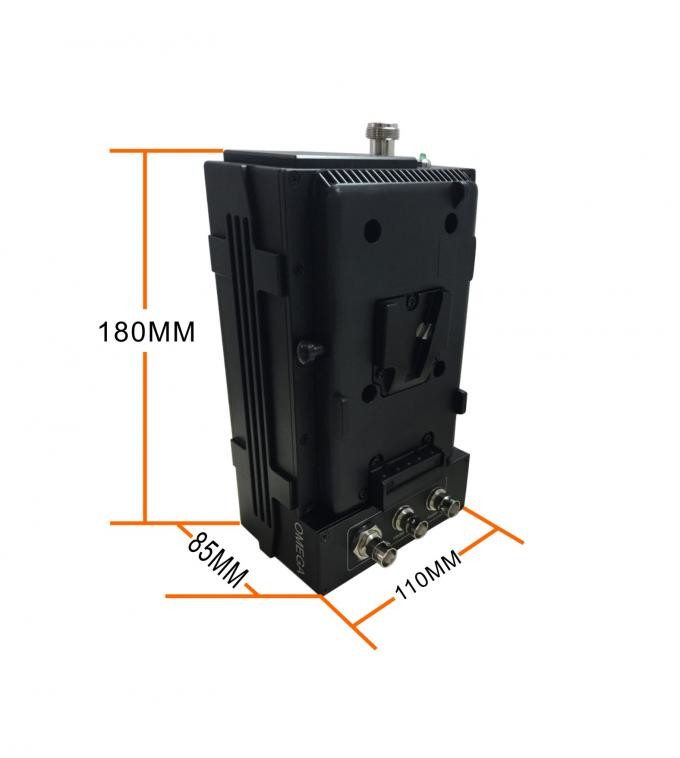 COFDM HD Portable Wireless Video Transmitter For Live Broadcasting