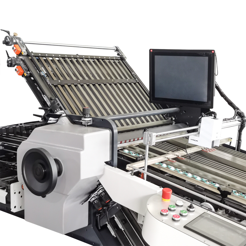 Dual Camera Leaflet Inspection System 640x480 Pixels Online Pattern Match Designed for Folding Machines