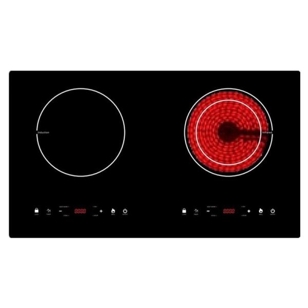 Child Lock, Dual Zone 4400W Ceramic Induction Stove