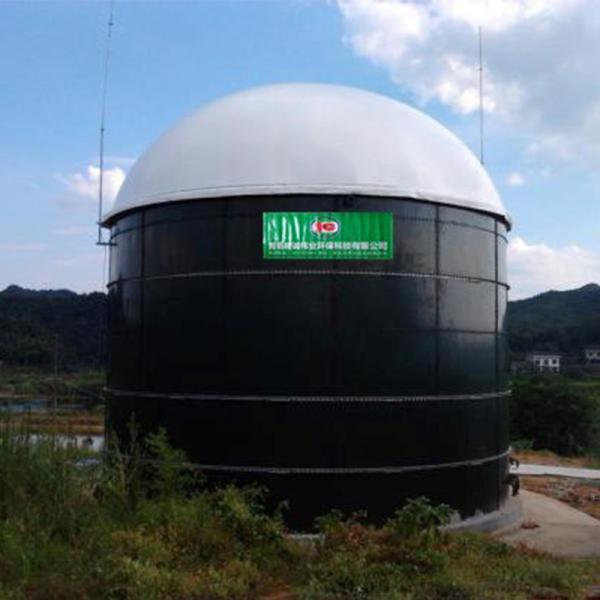 Buy cheap Intelligent Enamel Assembled Tank Biogas Container For Biogas Digester product