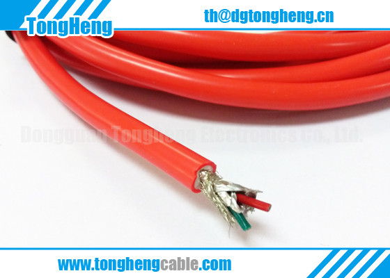 Pair Cores Screened Panel Wiring Customized Rubber Cable