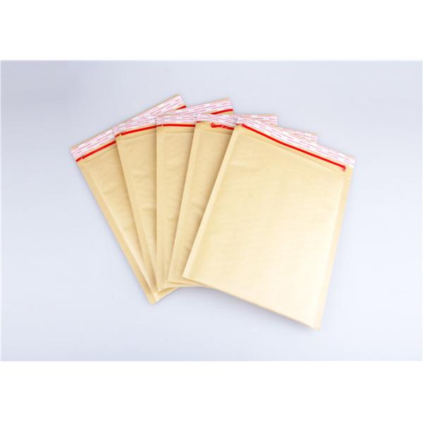 Custom Printed 4"x8" Kraft Bubble Mailers Courier Size 000 Padded Envelopes