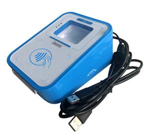 China USB HID IC Card Writer , Smart IC Card Reader Multifunctional( 1 insertion socket) on sale