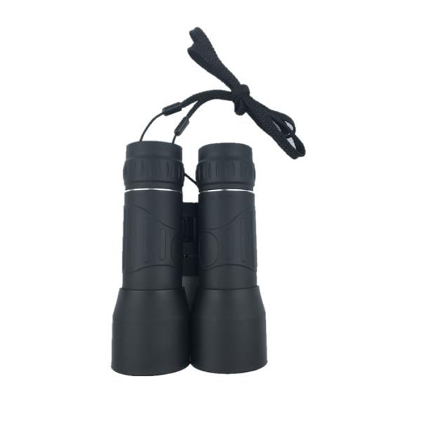 High Resolution Compact Folding Large Aperture Binoculars Green Coating 10x42