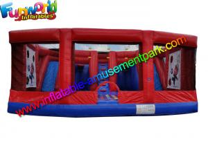 China Funny Red EN71 Inflatable  Sports Games , Inflatable Twister Game for Rental on sale