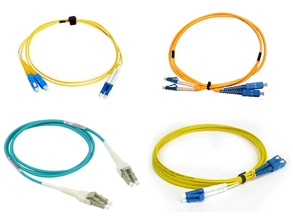 G652D Single Mode Fiber Optic Cable LC-SC Patch Cord Duplex 0.9mm 2mm 3mm