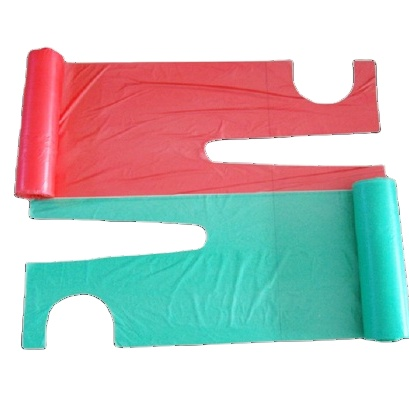 Food Industry Disposable Waterproof Aprons 4 Color PE Disposable Apron