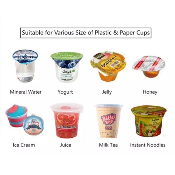 Professional Automatic Plastic Cup Forming Filling Sealing Machine