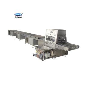 Buy cheap Chocolate Coating Enrobing Line Food Processing Machine PLC Control product