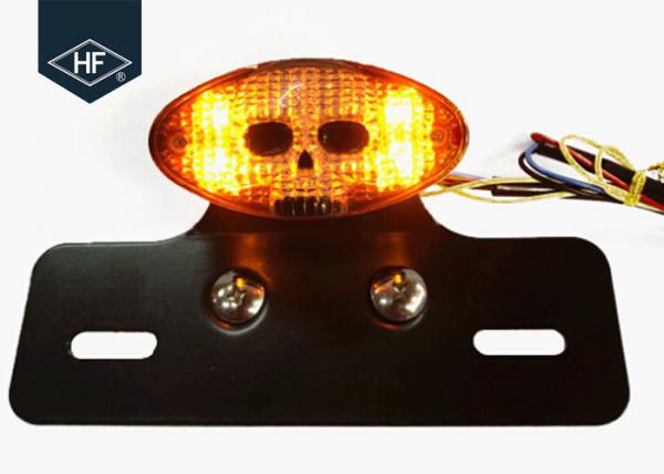 Quality Aftermarket Motorcycle Tail Lights , Honda / Yamaha Motorcycle LED Lights for sale