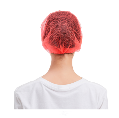 15g/m2 Disposable Nonwoven Cap , CE Polypropylene Bouffant Caps