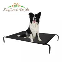 China 122x72x21cm Teslin Waterproof Extra Large Outdoor Pet Gear Elevated Folding Dog Bed for sale