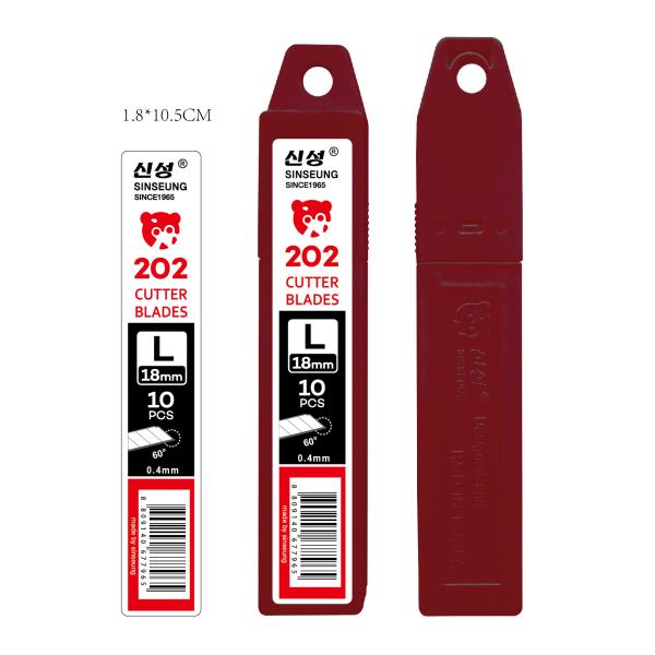 Cardboard Silver Large 18 Mm Blades Snap Off Replacement Sharp Edges