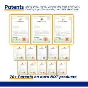 Continuous Digital Flaw Detection Using Ultrasonic High Efficiency