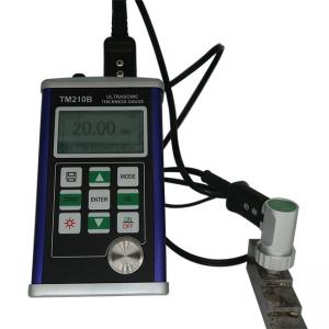 Buy cheap 128×64 Lcd Ultrasonic Thickness Gauge / Metal Thickness Testing Equipment product