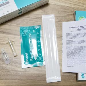 China Novel Coronavirus 2019-NCoV Rapid Test Swab Kit 15mins Nasal Sample Self Test on sale