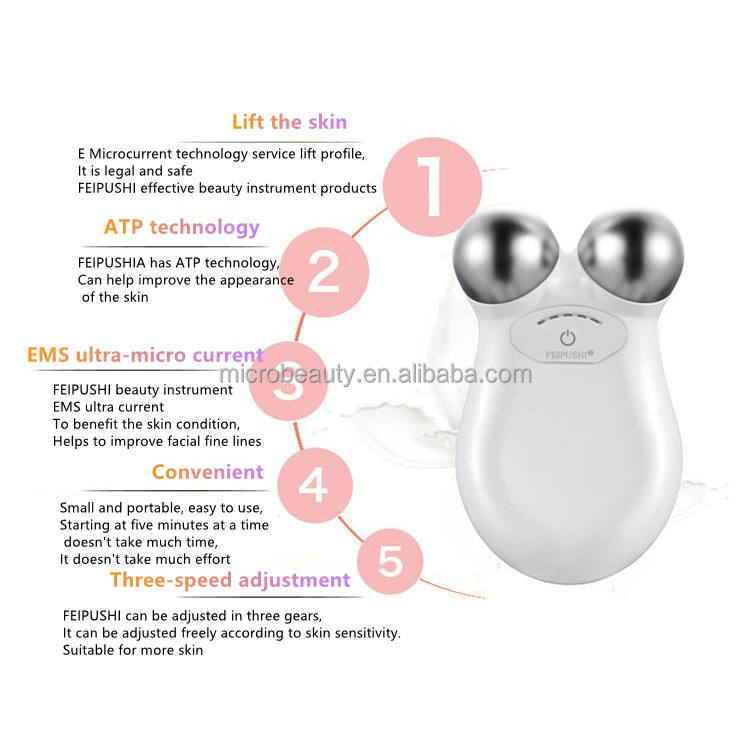 LED Photon Therapy Wrinkle Remover Machine Anti Puffiness EMS Vibration Lifting Face Massager