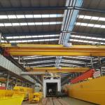 QD Double Girder Overhead Bridge Crane With Trolley 30m / Min