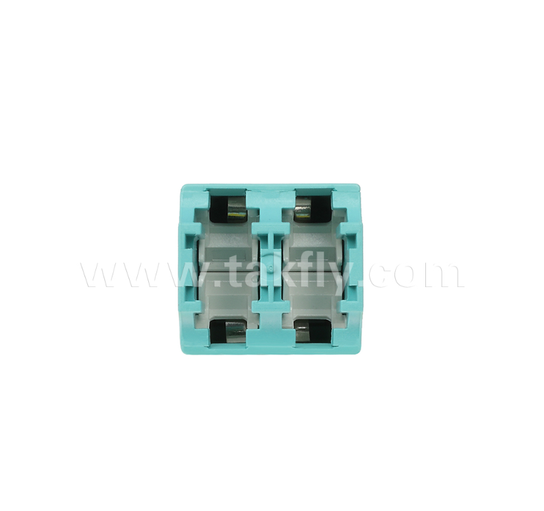 LC Duplex Polarity Switchable Adapter – Field-Reversible A/B Polarity, Built-in Light Blocking Plates, Protects Eyes from Laser Exposure, for Data