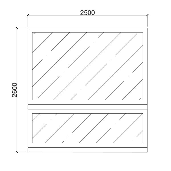 ISO9001 Toughened Glass Floor Standing Light Box