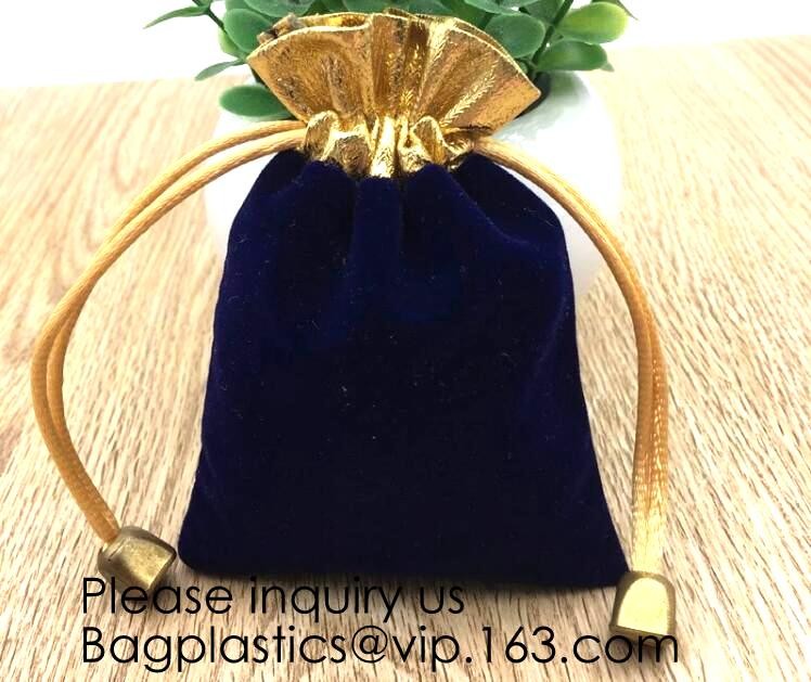Snap Button for Necklaces Bracelet Rings Watch, Satin Liner Storage Bag Drawstring Velvet Pouch,Gym Bag Garment Organize