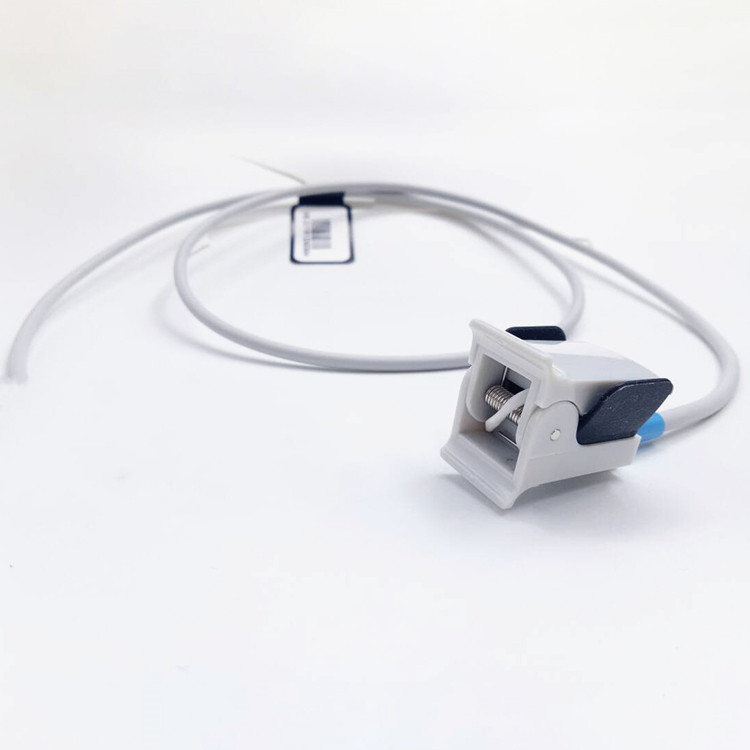 Adult Pediatric Finger Clip Medical Spo2 Sensor Half Cable 2.9M