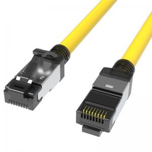 Buy cheap SFTP Network 26 AWG Cat 8 Internet Lan Cable For Instrumentation product