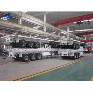 40 Feet 3 Axles Flatbed Container Semi Trailer
