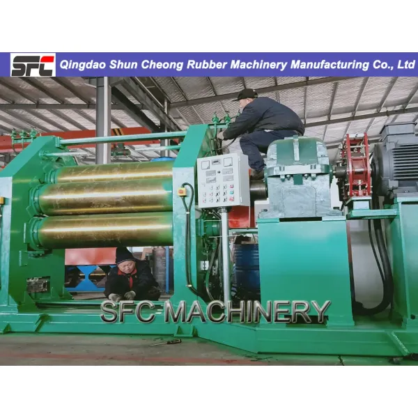 Semi-Automatic Rubber Bale Cutter with 80kN Cutting Force and Compact Structure for Efficient Rubber Processing