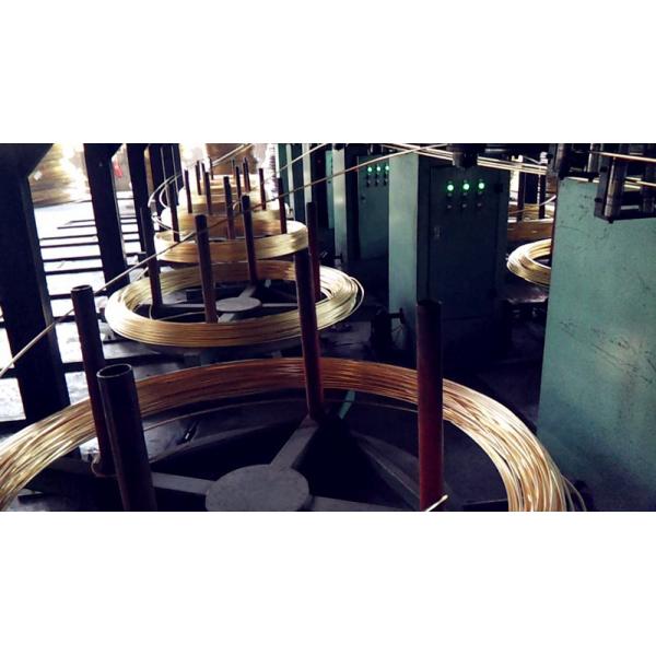 8mm copper rod / brass continuous casting machine No pollution
