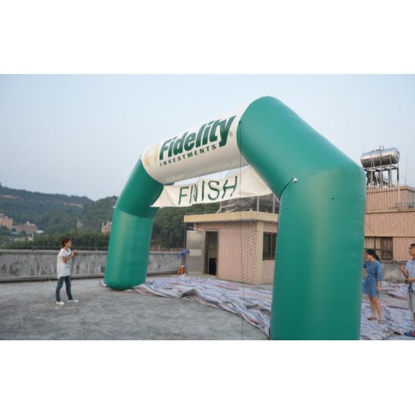 Inflatable Entrance Arch Advertising 6 X 3M Inflatable Entrance Arch , Inflatable Finish Line Arch